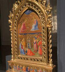 Il tabernacolo di Beato Angelico da oggi in mostra a Milano, a Palazzo Marino 