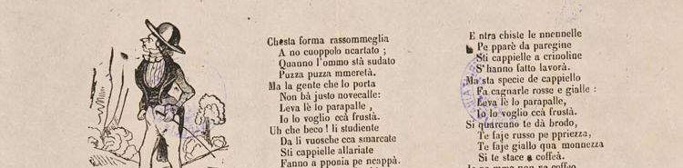 The Imbriani Fund, between Neapolitan folk song and correspondence of the great man of letters