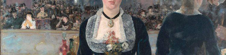 A cafÃ© in the Folies-BergÃ¨re, the disorienting modern life of Ã‰douard Manet