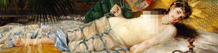 The Imagined Orient. Eros in nineteenth-century Italian painting.