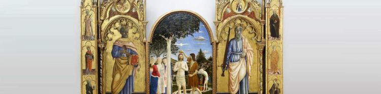 Rund um die Taufe von Piero della Francesca. Das Polyptychon von Matteo di Giovanni in Sansepolcro 