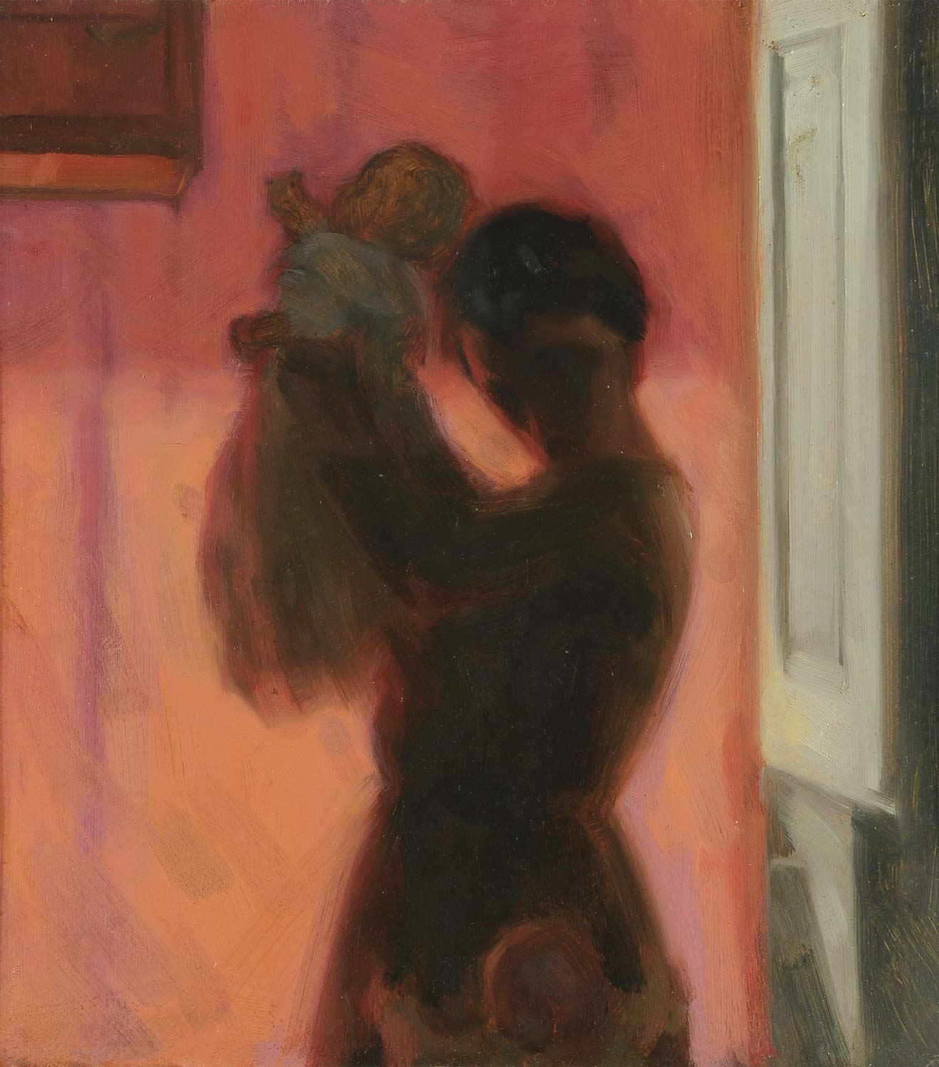 Manlio Martinelli, Mutterschaft (1915-1920; Öl auf Leinwand, 55 x 52 cm; Privatsammlung) Manlio Martinelli, Mutterschaft (1915-1920; Öl auf Leinwand, 55 x 52 cm; Privatsammlung)
