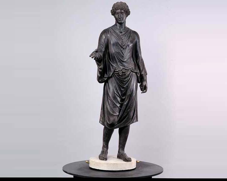Camilo (siglos I-II d.C.; bronce, plata, cobre; Roma, Museos Capitolinos, inv. MC1184)