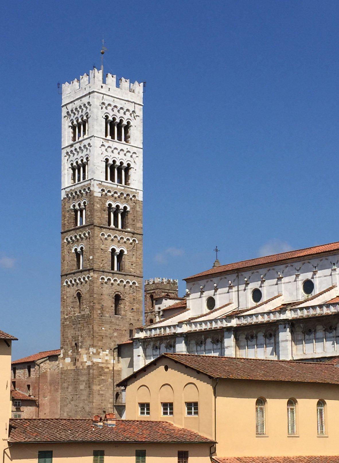 Il campanile. Foto: Opera del Duomo di Lucca Il campanile. Foto: Opera del Duomo di Lucca