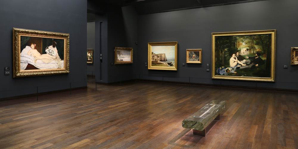 Le déjeuner sur l'herbe al Musée d'Orsay Le déjeuner sur l'herbe al Musée d'Orsay
