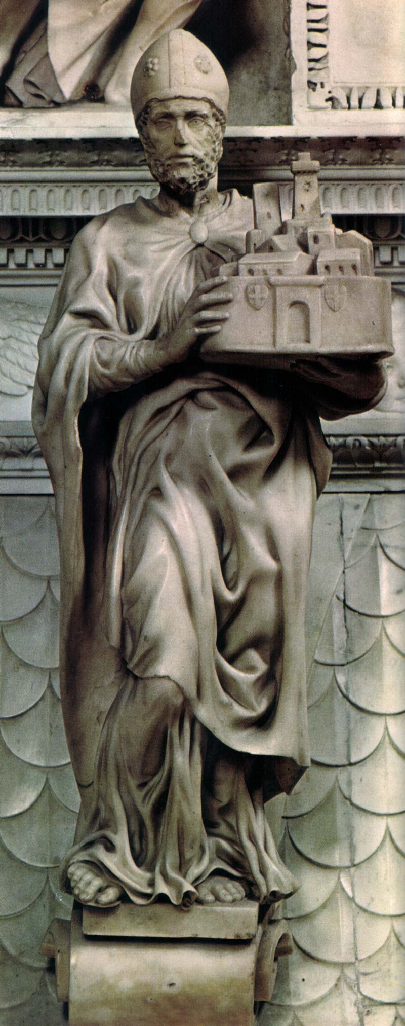Miguel Ángel, San Petronio (1494-1495) Miguel Ángel, San Petronio (1494-1495)
