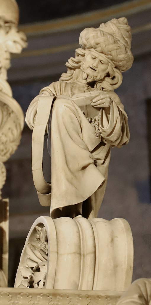 Uno de los profetas de Niccolò dell'Arca. Foto: Francesco Bini Uno de los profetas de Niccolò dell'Arca. Foto: Francesco Bini