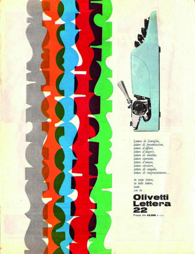 Manifesto pubblicitario di Lettera 22 Manifesto pubblicitario di Lettera 22