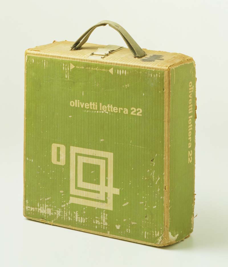 La valigetta della Lettera 22. Foto: Triennale Design Museum La valigetta della Lettera 22. Foto: Triennale Design Museum