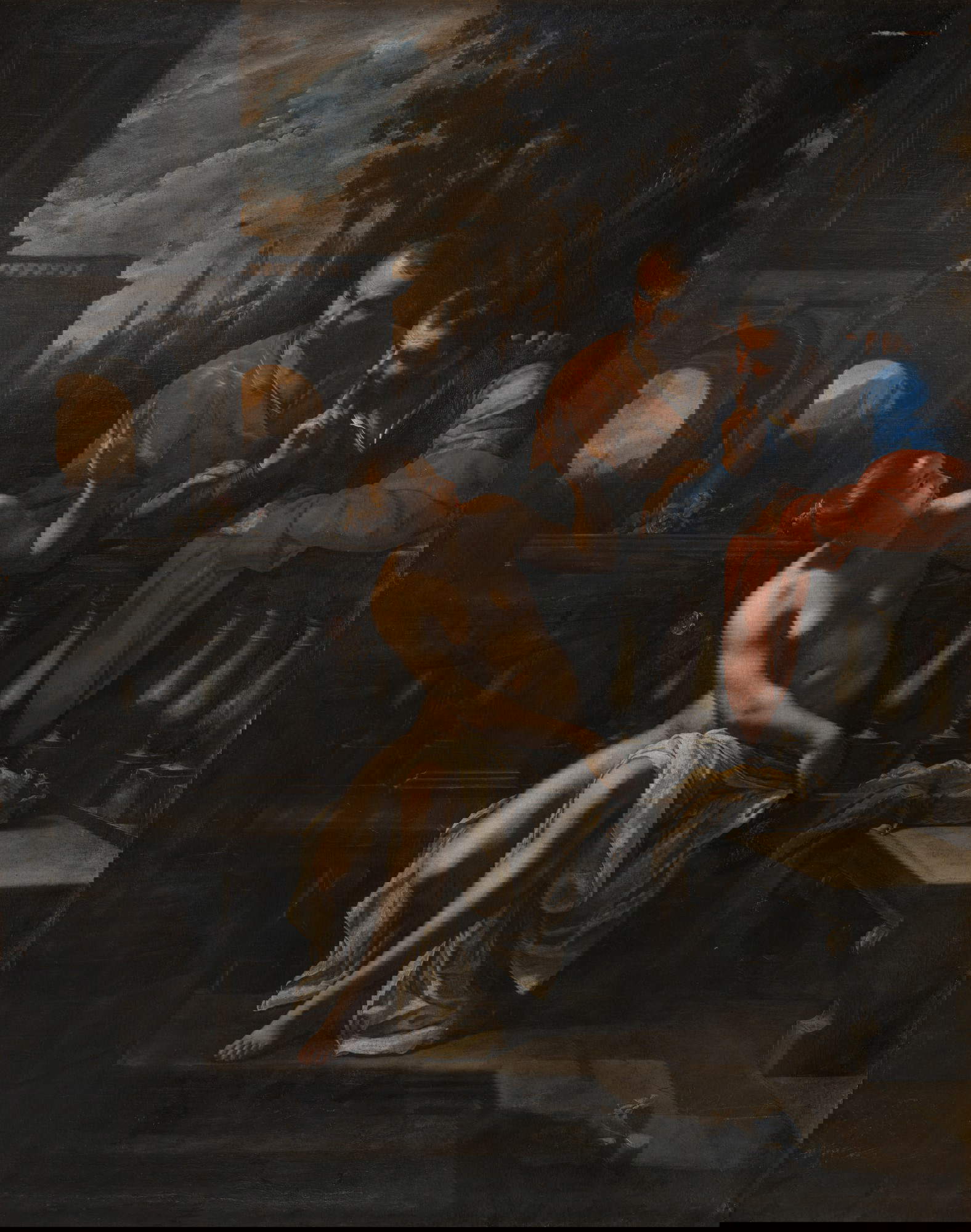 Artemisia Gentileschi, Susanna e i vecchi (olio su tela, 265 &times; 209 cm; Londra, collezione privata)