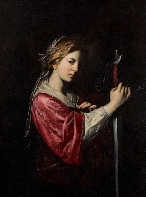 Giovanni Ricca, Santa Caterina d&rsquo;Alessandria (1629 circa; olio su tela, 102 &times; 76 cm; Torino, Palazzo Madama - Museo Civico d&rsquo;Arte Antica)