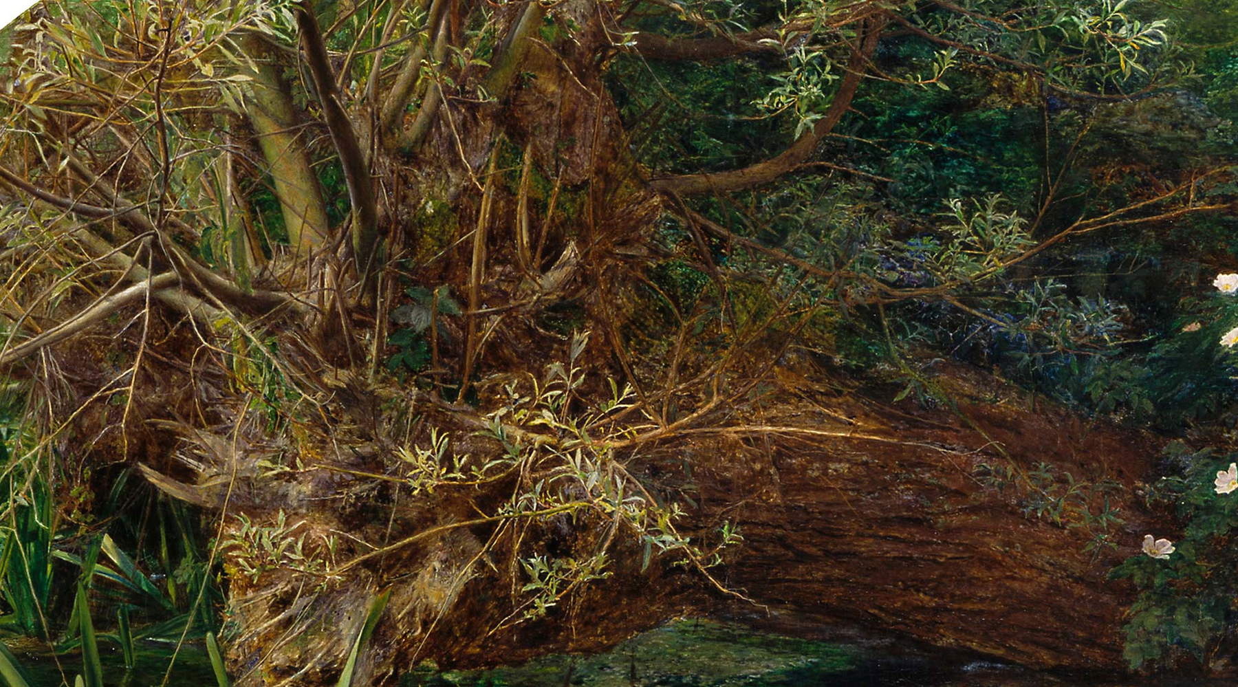 John Everett Millais, Ophelia, Detail John Everett Millais, Ophelia, Detail