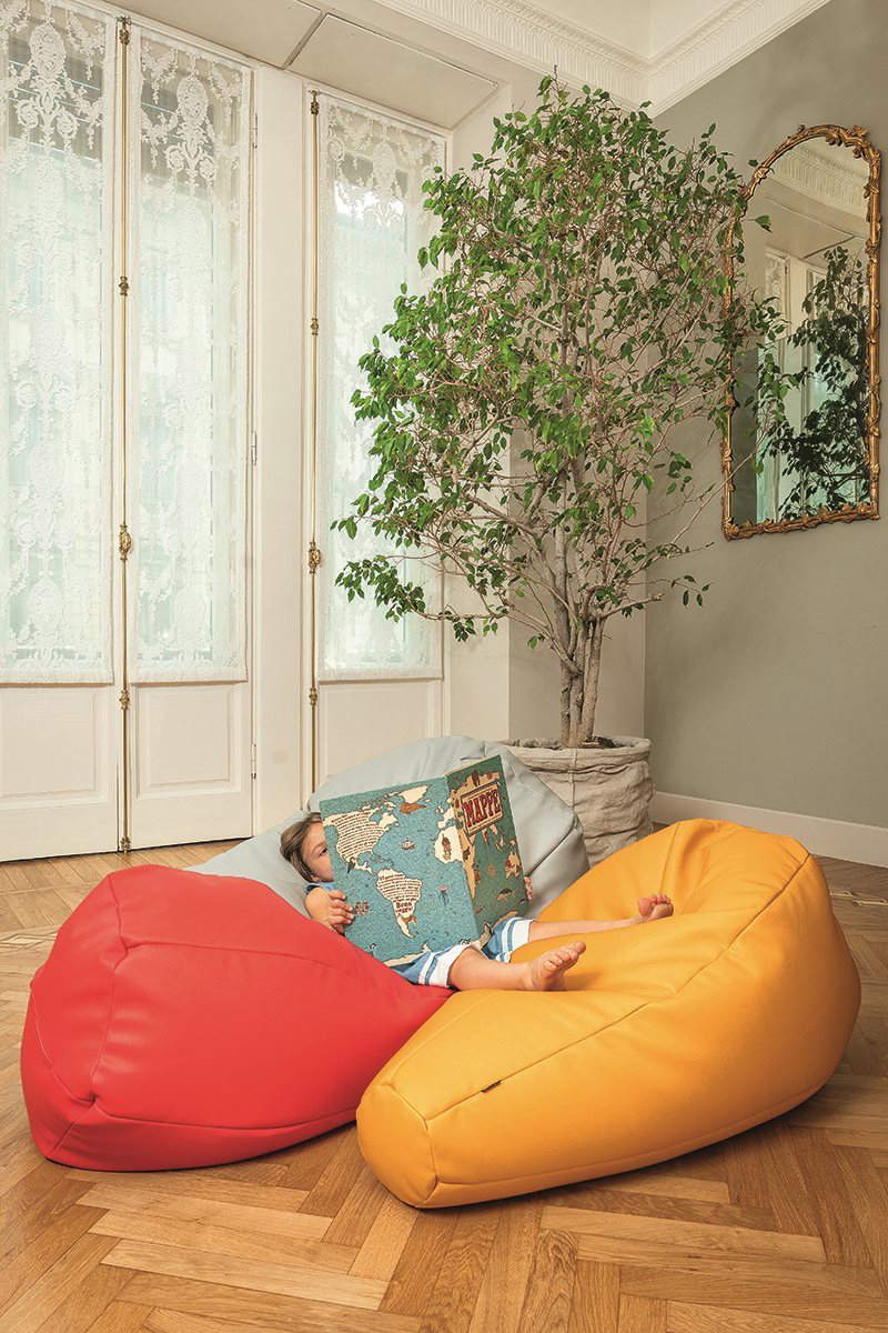 Palline di polistirolo per riempimento pouf sacchi cuscini bean bag