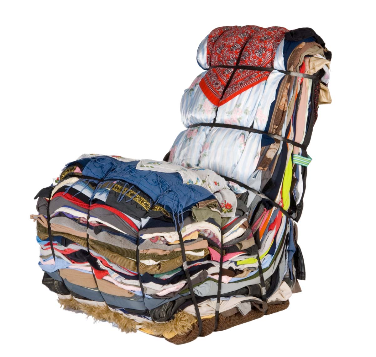 La sedia Rag Chair di Tejo Remy (1991) La sedia Rag Chair di Tejo Remy (1991)