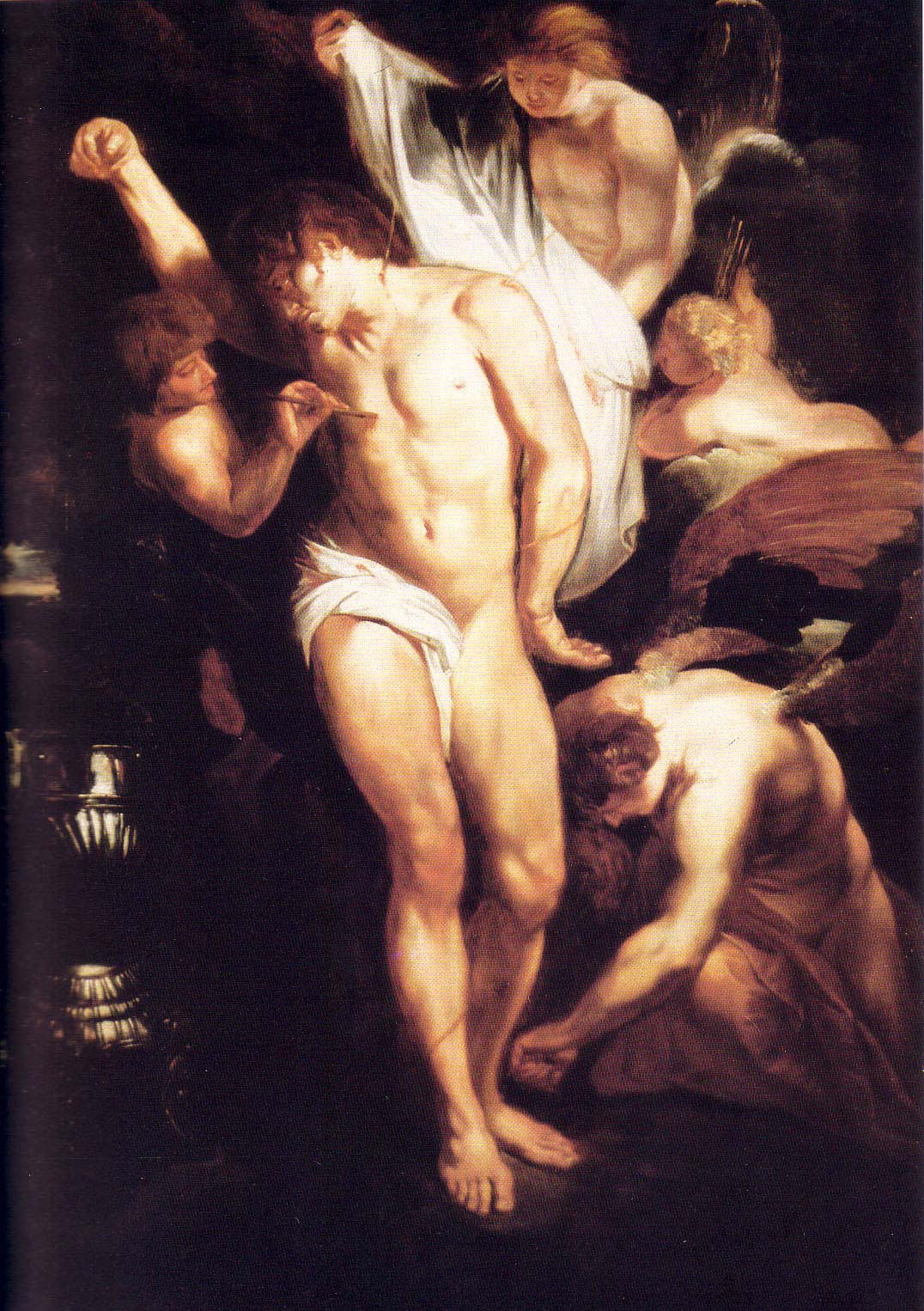 Copia da Rubens, San Sebastiano curato dagli angeli (Wichita, Collezione Harry Litwin) Copia da Rubens, San Sebastiano curato dagli angeli (Wichita, Collezione Harry Litwin)