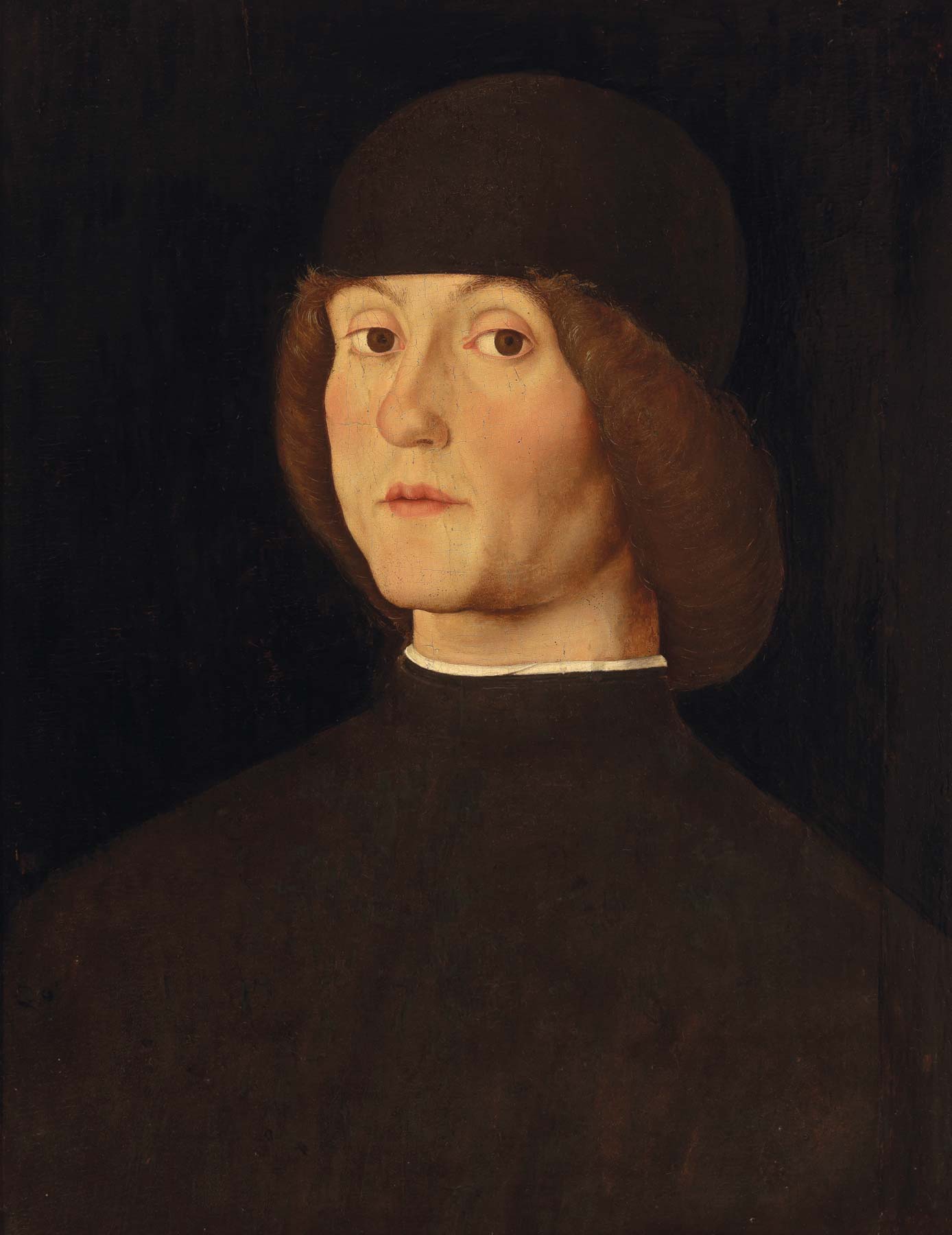 Ercole de' Roberti ou Lorenzo Costa, Portrait d'homme (vers 1490 ; huile sur panneau, 42 x 32 cm ; Rotterdam, Museum Boijmans Van Beuningen) © photo Studio Tromp Ercole de' Roberti ou Lorenzo Costa, Portrait d'homme (vers 1490 ; huile sur panneau, 42 x 32 cm ; Rotterdam, Museum Boijmans Van Beuningen) © photo Studio Tromp