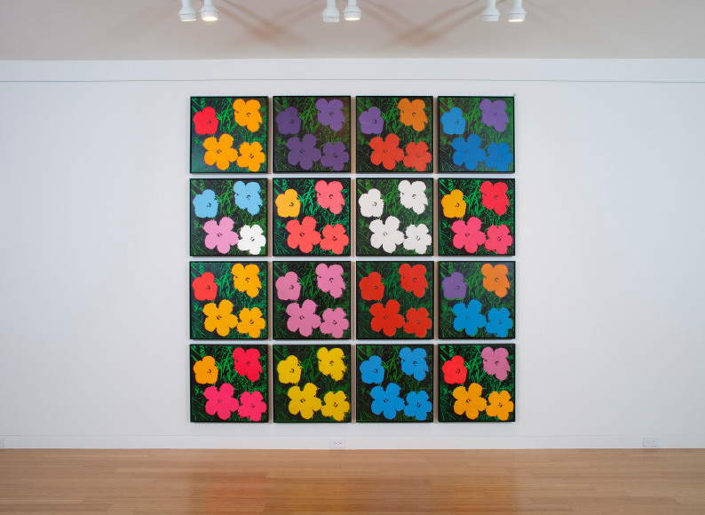 Exposición de las Flores de Andy Warhol en la Galería Eykyn y Maclean en 2012 Exposición de las Flores de Andy Warhol en la Galería Eykyn y Maclean en 2012