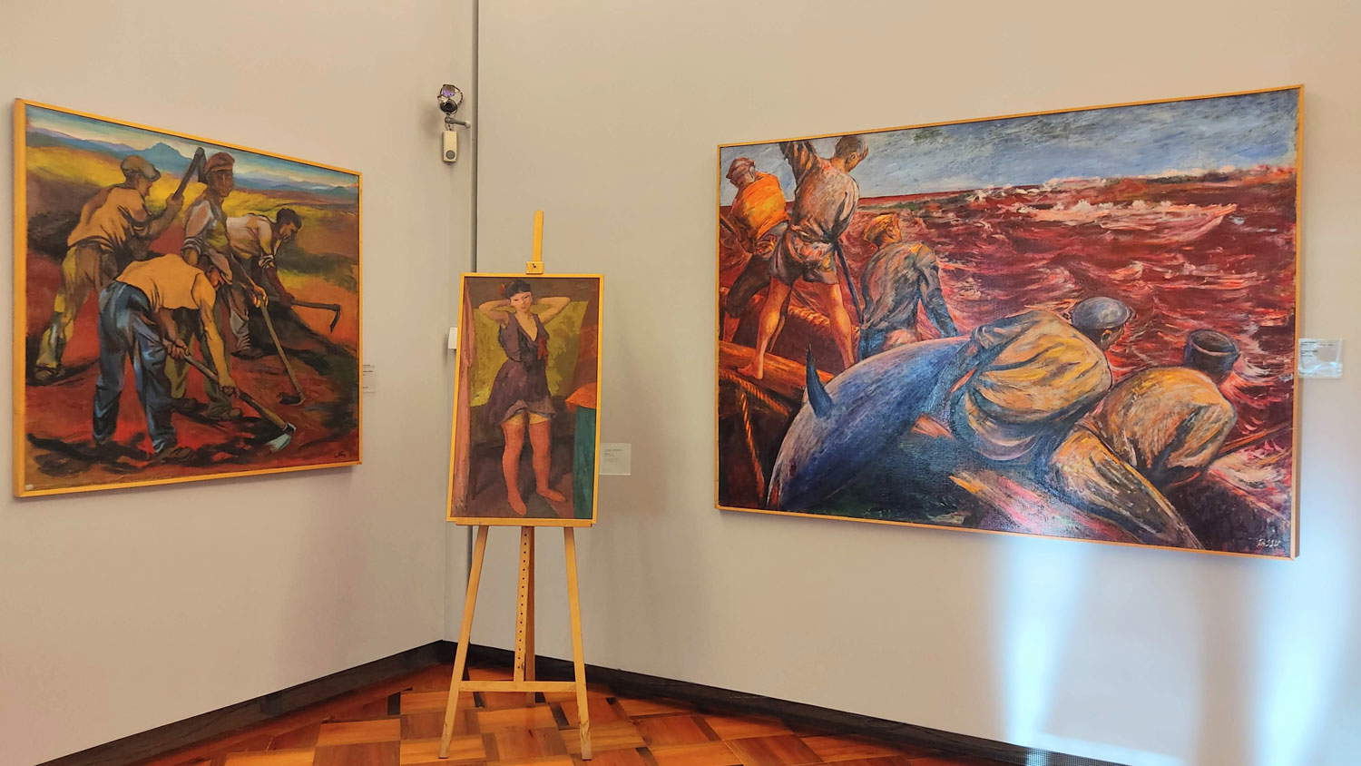 La sala degli anni Cinquanta