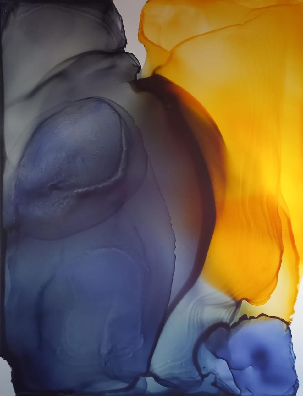 Maurizio Faleni, Osmosis 7/21 (técnica mixta sobre aluminio, 103 x 79 cm) Maurizio Faleni, Osmosis 7/21 (técnica mixta sobre aluminio, 103 x 79 cm)