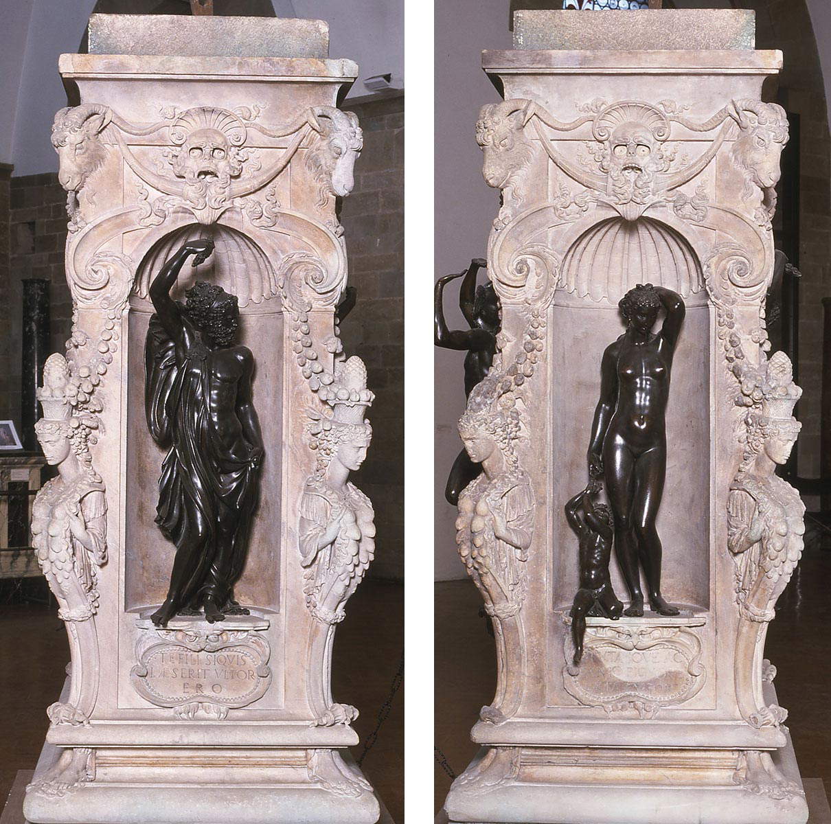 Estatuas de Júpiter y Dánae. Foto: Ministerio de Cultura Estatuas de Júpiter y Dánae. Foto: Ministerio de Cultura