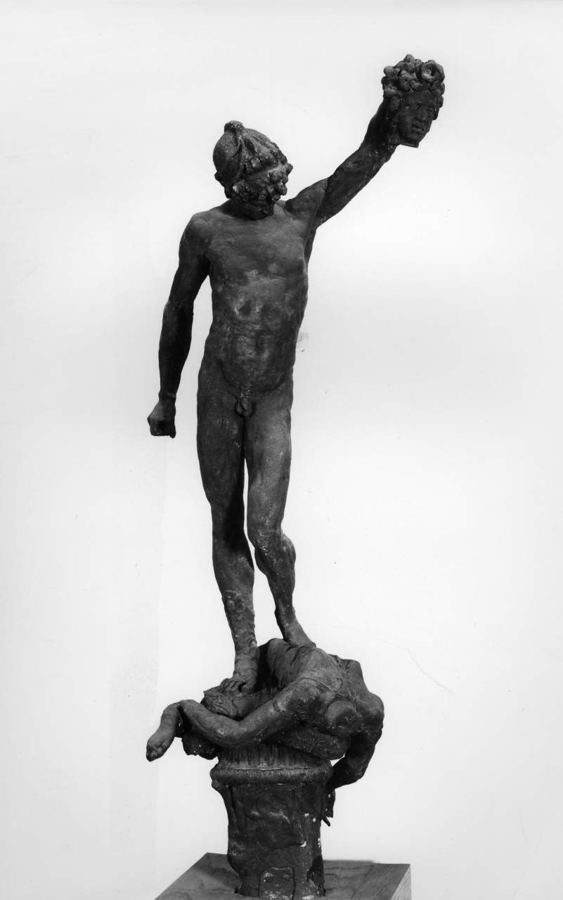 Benvenuto Cellini, Modelo para Perseo con la cabeza de Medusa (1545-1549; cera, altura 72 cm; Florencia, Museo Nazionale del Bargello) Benvenuto Cellini, Modelo para Perseo con la cabeza de Medusa (1545-1549; cera, altura 72 cm; Florencia, Museo Nazionale del Bargello)