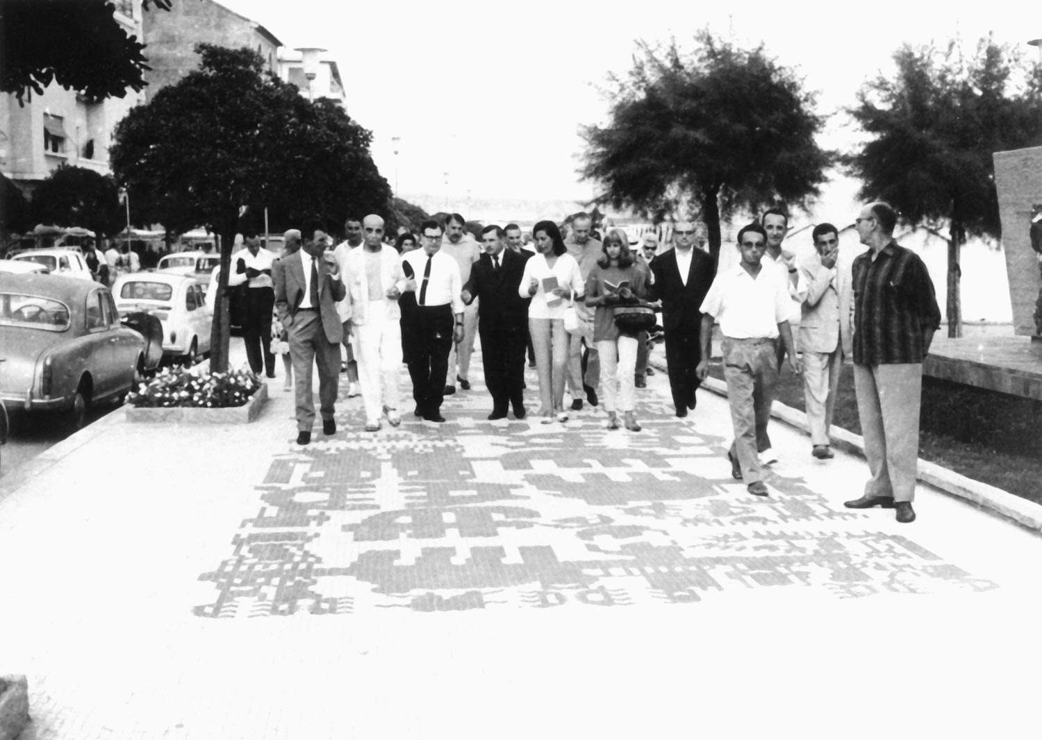 10. August 1963, Einweihung der Künstlerpromenade 10. August 1963, Einweihung der Künstlerpromenade