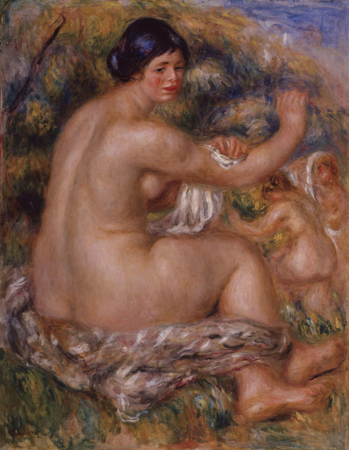 Pierre-Auguste Renoir, Femme séchant (1912-1914 ; huile sur toile ; Winterthur, Kunstmuseum Winterthur)