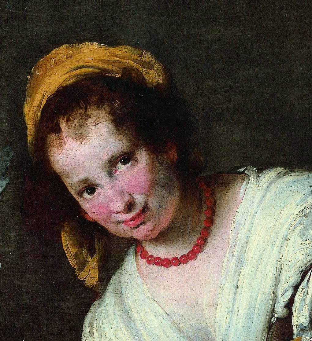 Bernardo Strozzi, Der Koch, Gesichtsausschnitt Bernardo Strozzi, Der Koch, Gesichtsausschnitt