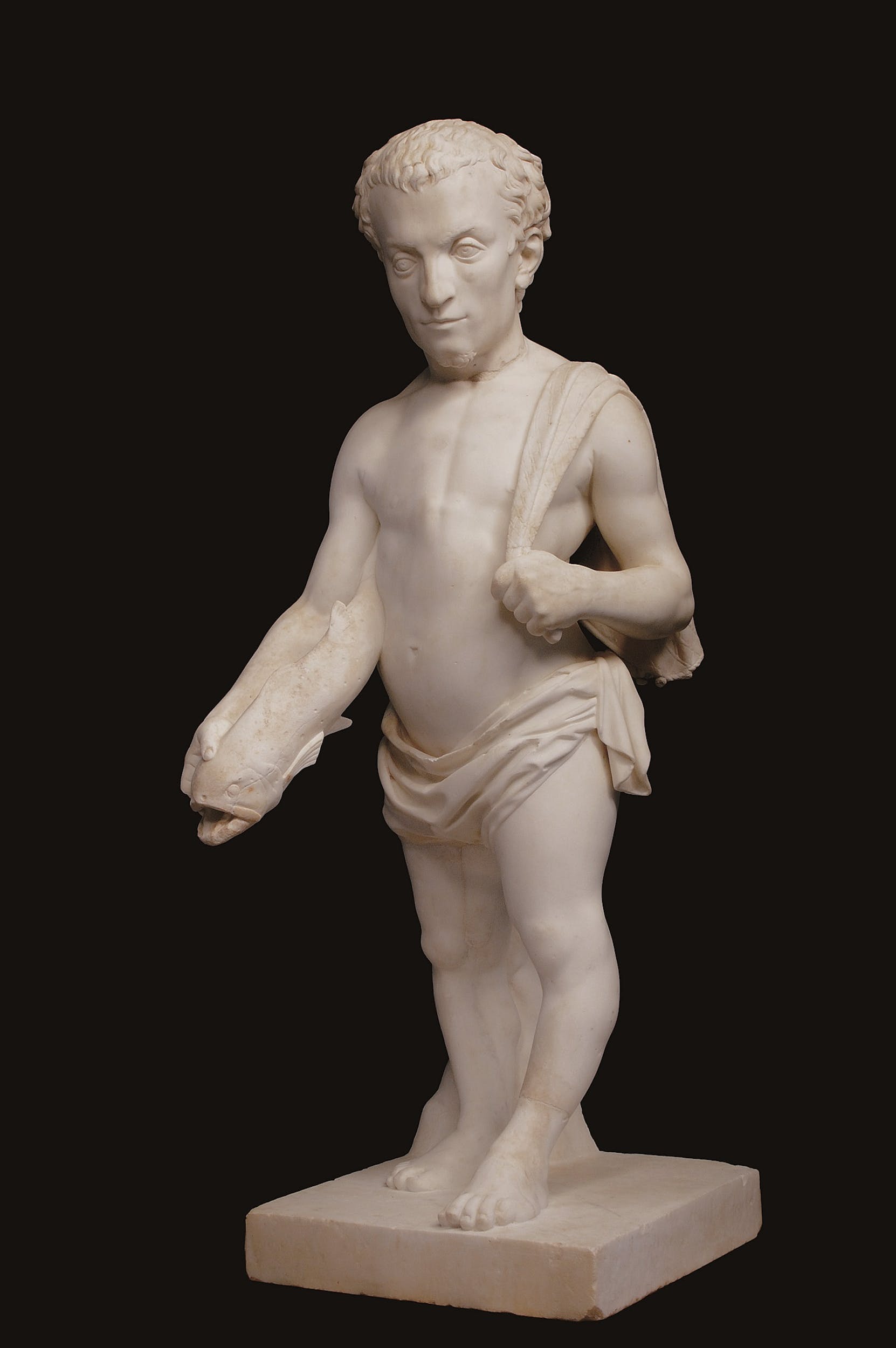 Valerio Cioli, Der Zwerg Barbino (um 1564-1568; Marmor, 98 × 43 × 39 cm; Florenz, Uffizien, Boboli-Gärten, Stanzonaccio, Inv. Skulptur Bargello, Nr. 29) Valerio Cioli, Der Zwerg Barbino (um 1564-1568; Marmor, 98 × 43 × 39 cm; Florenz, Uffizien, Boboli-Gärten, Stanzonaccio, Inv. Skulptur Bargello, Nr. 29)