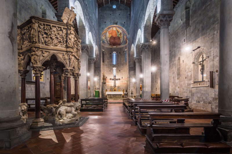 El púlpito de la iglesia de Sant'Andrea de Pistoia. Foto: Diócesis de Pistoia El púlpito de la iglesia de Sant'Andrea de Pistoia. Foto: Diócesis de Pistoia