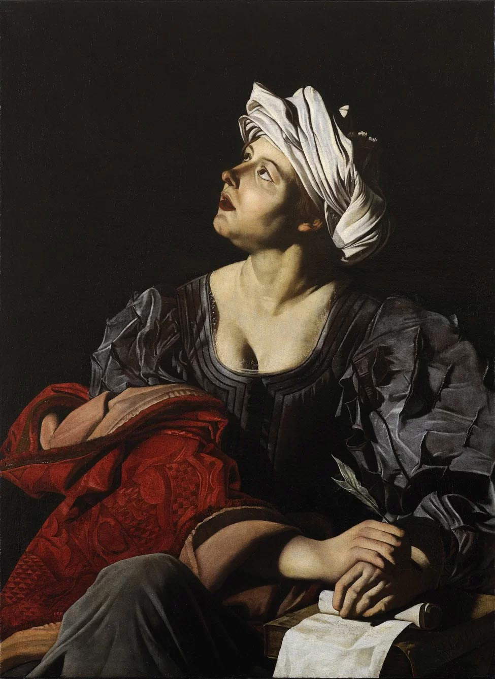 Francesco Boneri detto Cecco del Caravaggio, Sibilla Eritrea (olio su tela, 106 × 77 cm; Venezia, collezione Pizzi) Francesco Boneri detto Cecco del Caravaggio, Sibilla Eritrea (olio su tela, 106 × 77 cm; Venezia, collezione Pizzi)