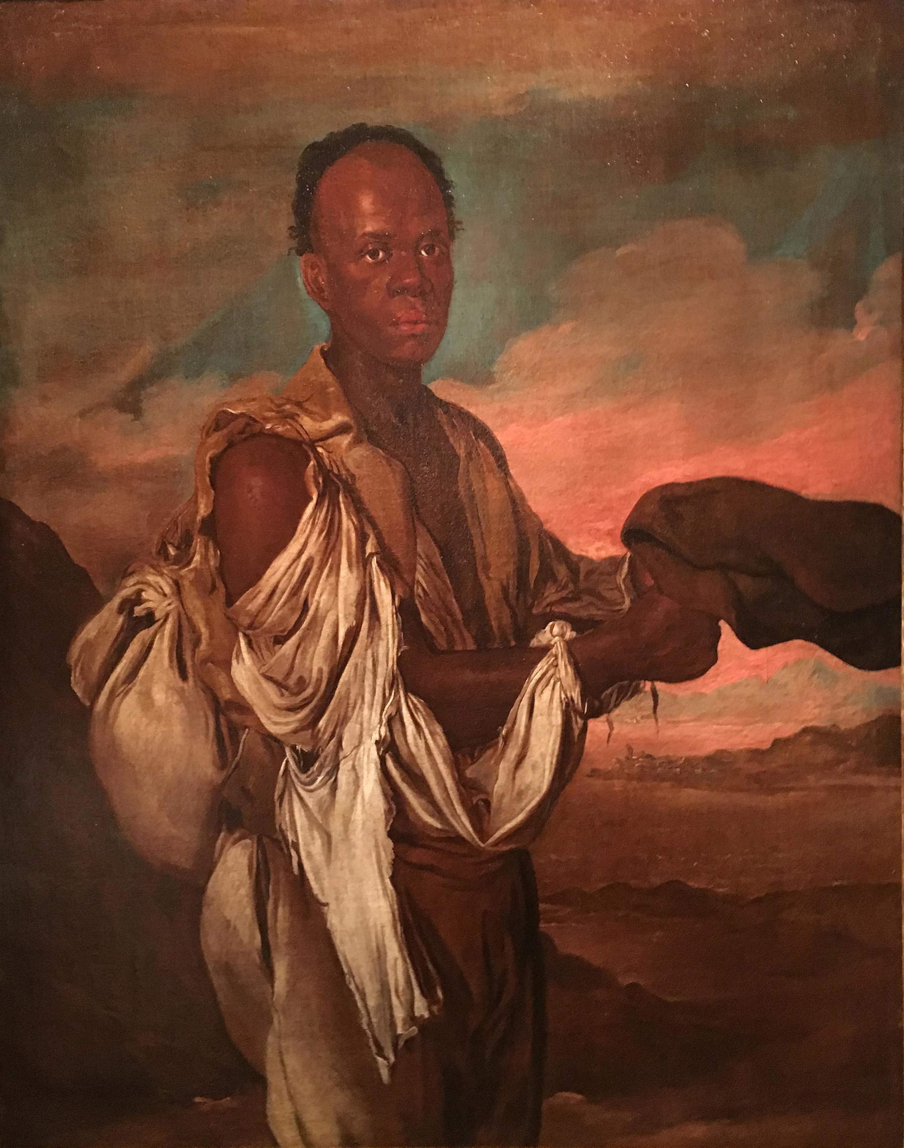 Giacomo Ceruti, Mendiant sombre (vers 1725-1730 ; huile sur toile, 117,5 × 93,5 cm ; Robilant + Voena, Londres - Milan - New York - Paris) Giacomo Ceruti, Mendiant sombre (vers 1725-1730 ; huile sur toile, 117,5 × 93,5 cm ; Robilant + Voena, Londres - Milan - New York - Paris)