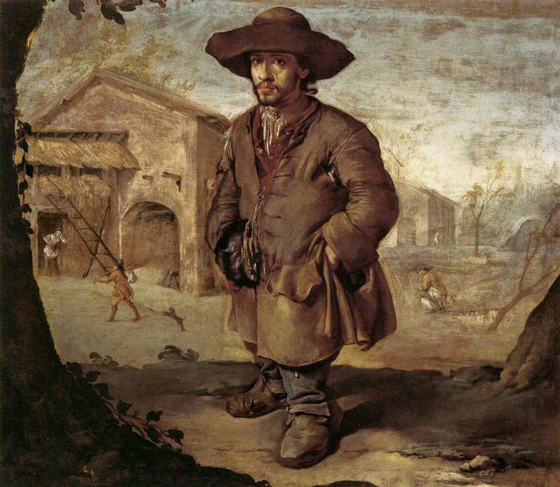 Giacomo Ceruti, Le nain (vers 1725-1730 ; huile sur toile, 127 × 143 cm ; collection privée) Giacomo Ceruti, Le nain (vers 1725-1730 ; huile sur toile, 127 × 143 cm ; collection privée)