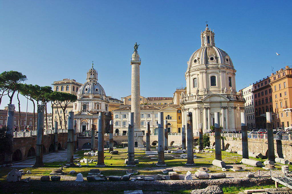 Trajan's Column. Photo: Wikimedia Commons/Bgabel Trajan's Column. Photo: Wikimedia Commons/Bgabel