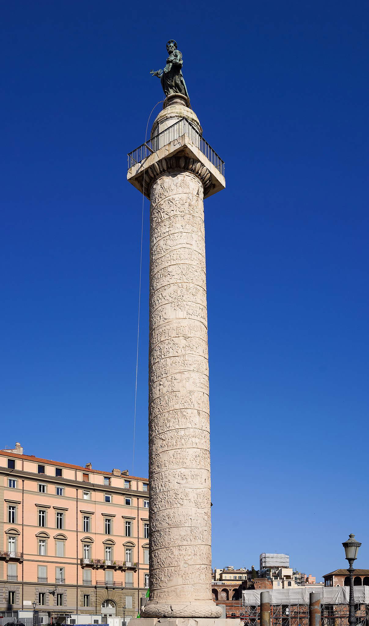 Trajan's Column. Photo: Wikimedia Commons/NikonZ7II Trajan's Column. Photo: Wikimedia Commons/NikonZ7II