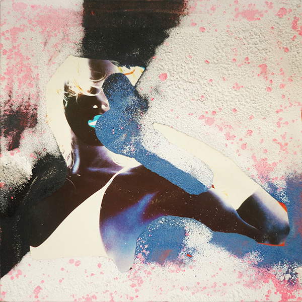 Nicola Bolla, Like a hurricane - Roxy Music (2016 ; pigments et paillettes sur pochette de disque, 30 x 30 cm) Nicola Bolla, Like a hurricane - Roxy Music (2016 ; pigments et paillettes sur pochette de disque, 30 x 30 cm)