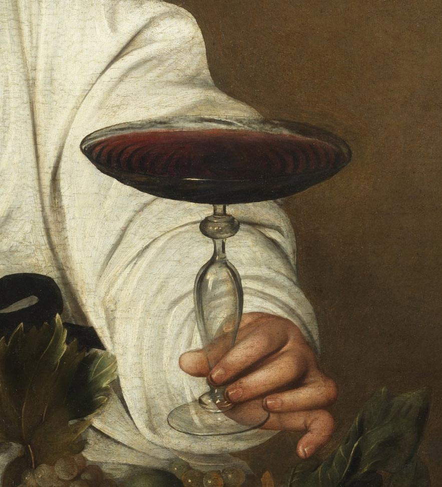 Der Weinkelch und die Hand Der Weinkelch und die Hand
