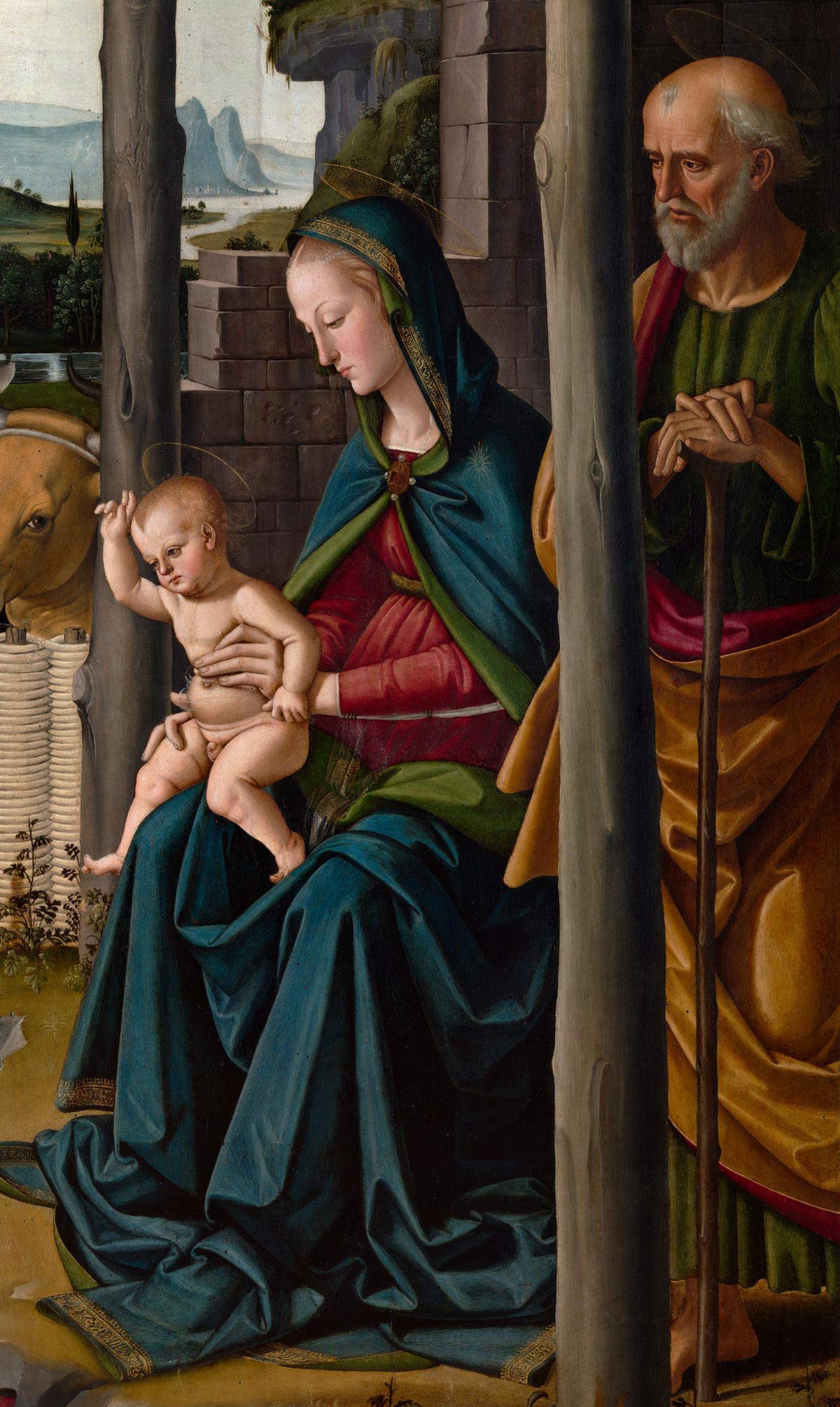 Detail of the Holy Family Detail of the Holy Family