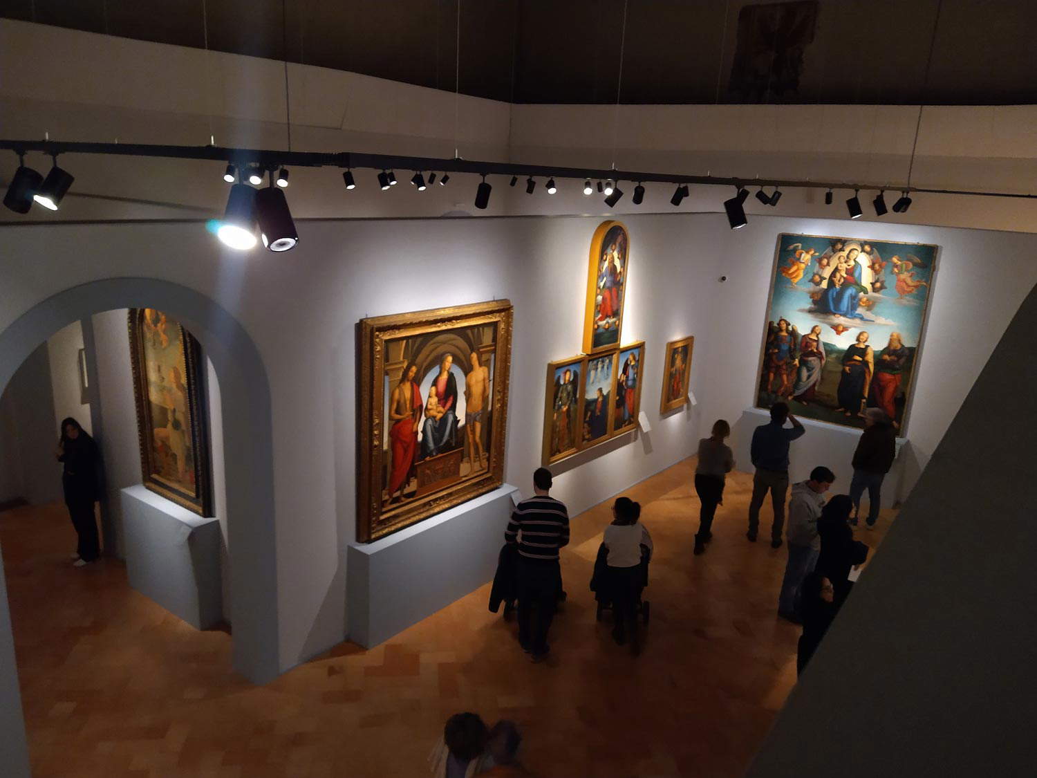 Mise en place de l'exposition 