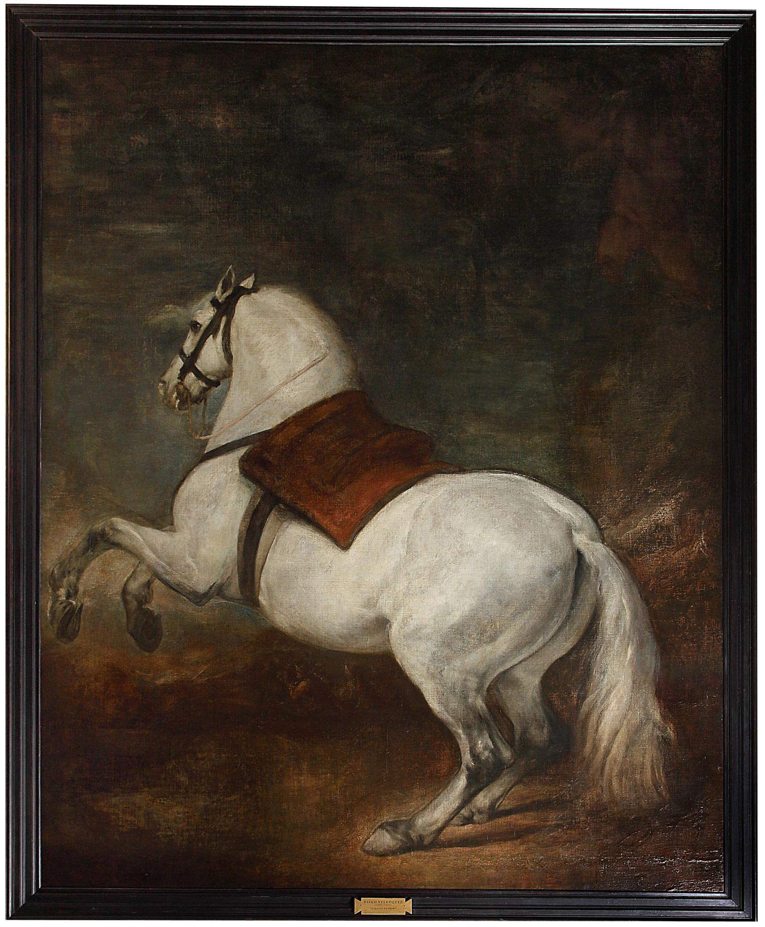 Diego Velázquez, White Horse (1634-1638) Diego Velázquez, White Horse (1634-1638)