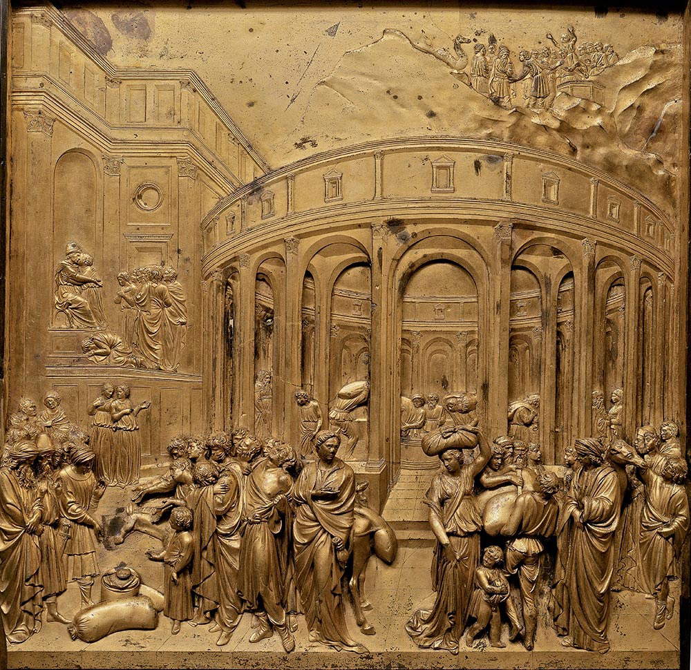 Lorenzo Ghiberti, Porta Nord del Battistero