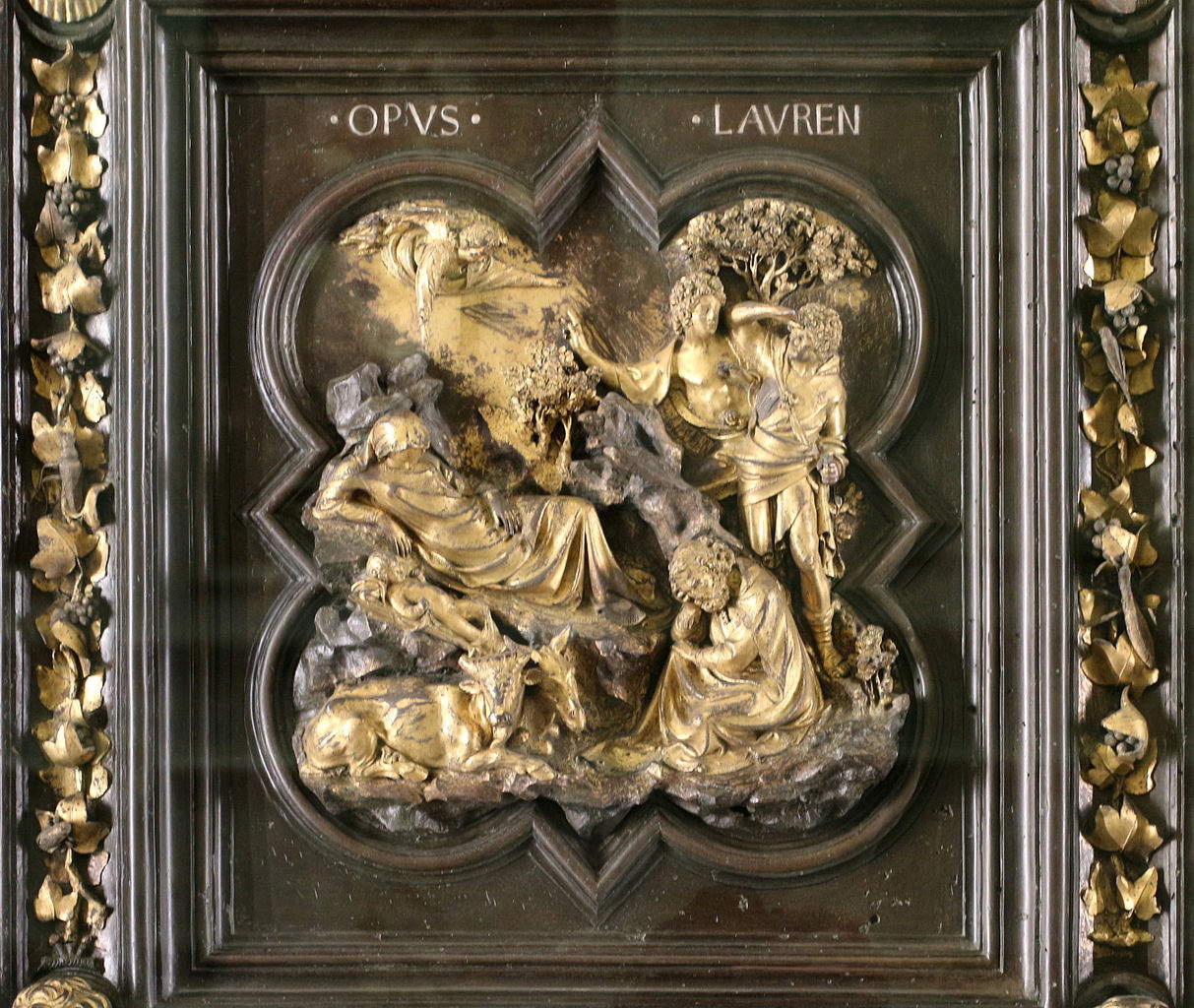 Lorenzo Ghiberti, Nordtor, Krippe