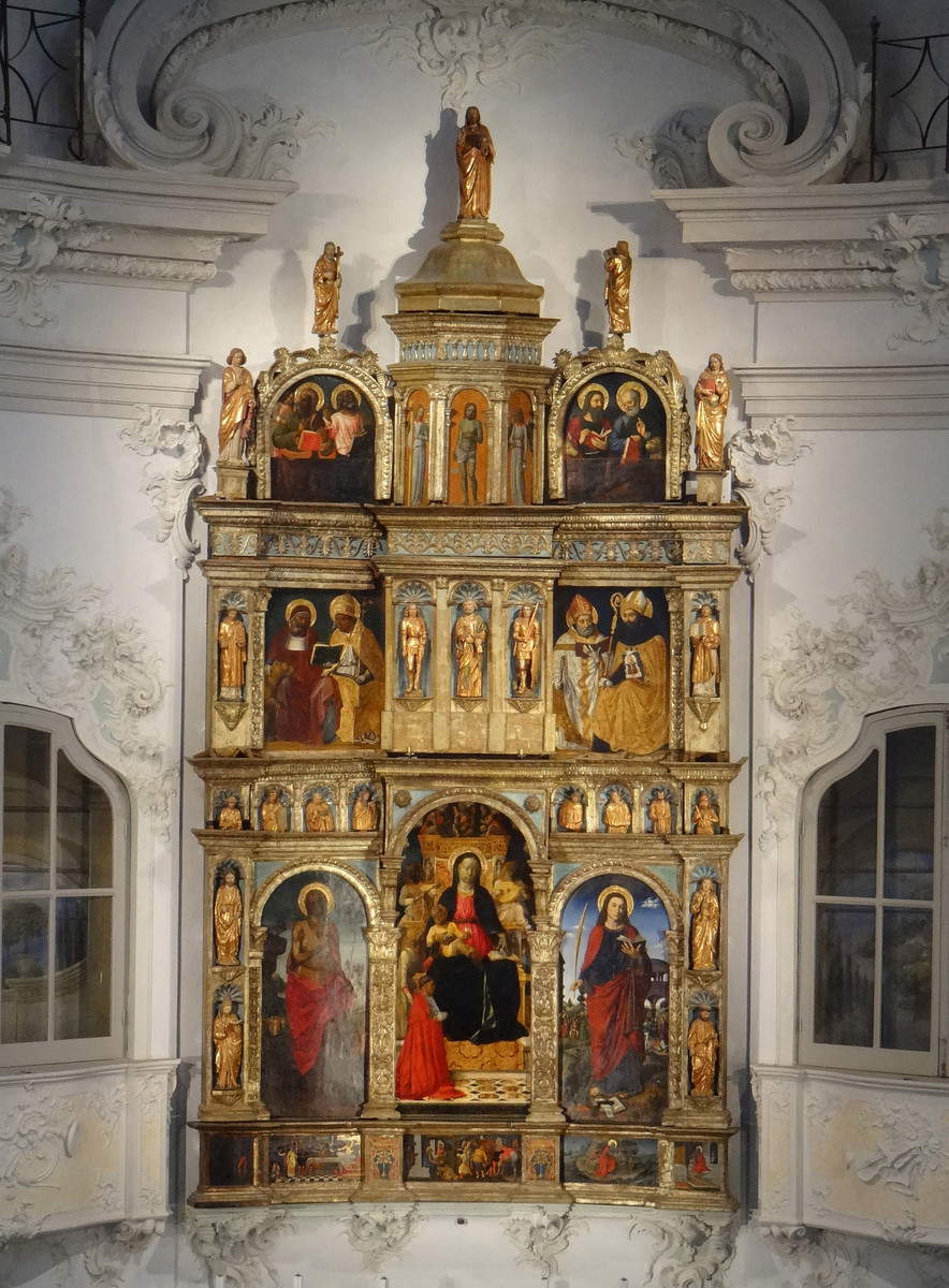 Vincenzo Foppa and Ludovico Brea, Polittico della Rovere (1489-1490; tempera on panel; Savona, Nostra Signora di Castello) Vincenzo Foppa and Ludovico Brea, Polittico della Rovere (1489-1490; tempera on panel; Savona, Nostra Signora di Castello)