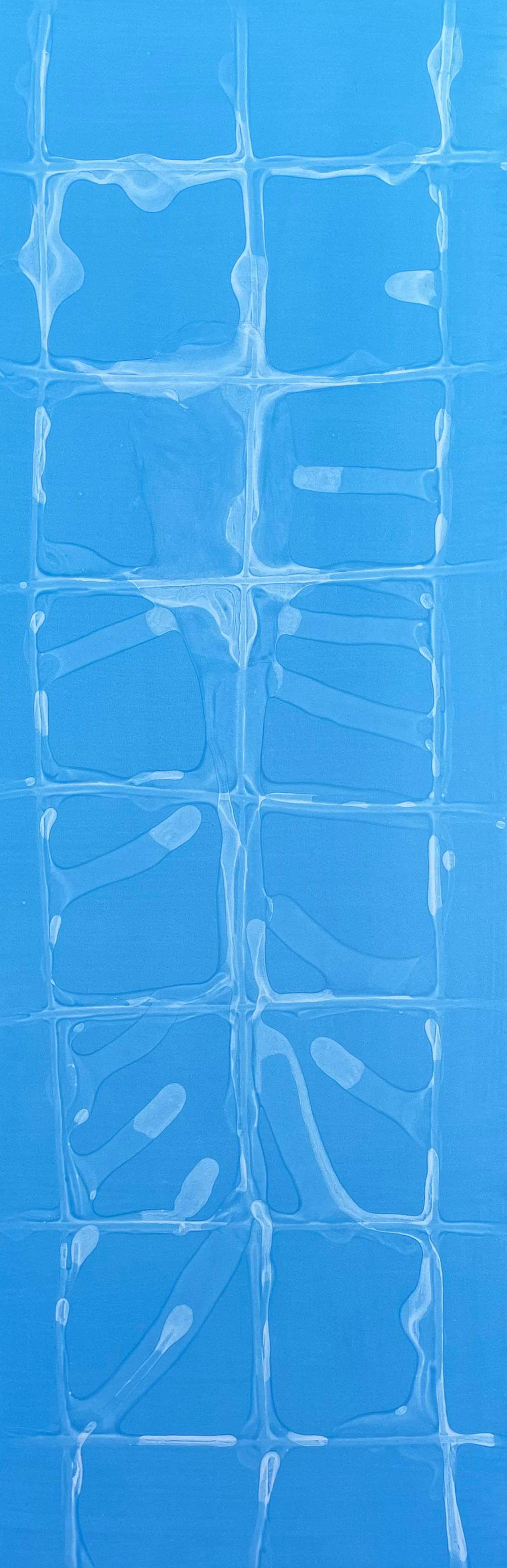 Letizia Galli, Grid 23.1. (2023; olio su tela, 150 x 50 cm) Letizia Galli, Grid 23.1. (2023; olio su tela, 150 x 50 cm)