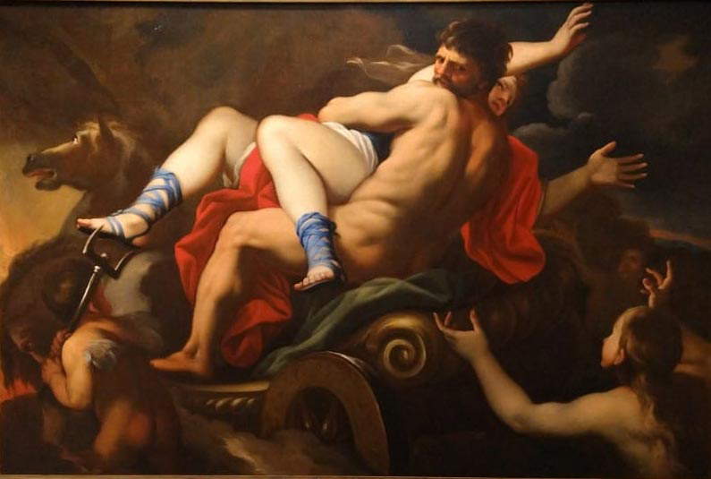 Luca Giordano, Rape of Proserpine (c. 1682; oil on canvas, 117 x 175.3 cm; Private collection)