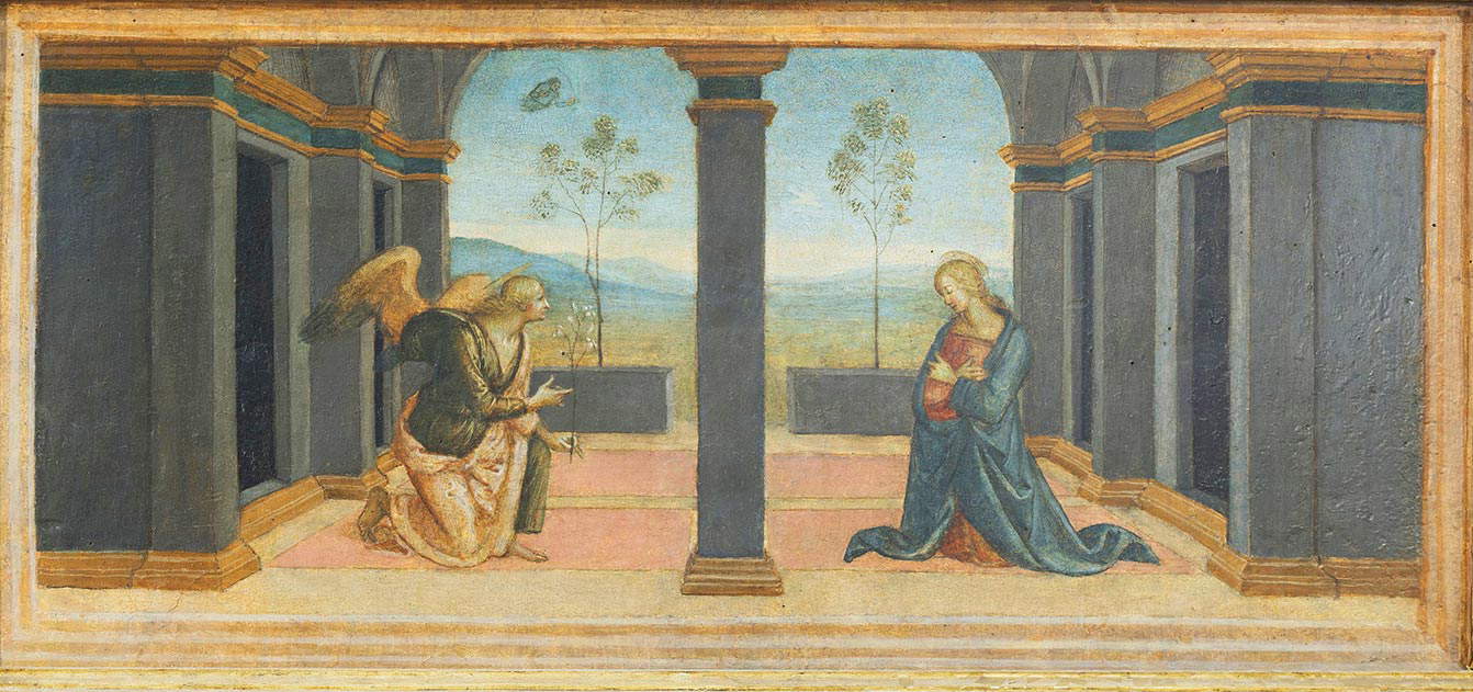 Predella: Annunciation Predella: Annunciation