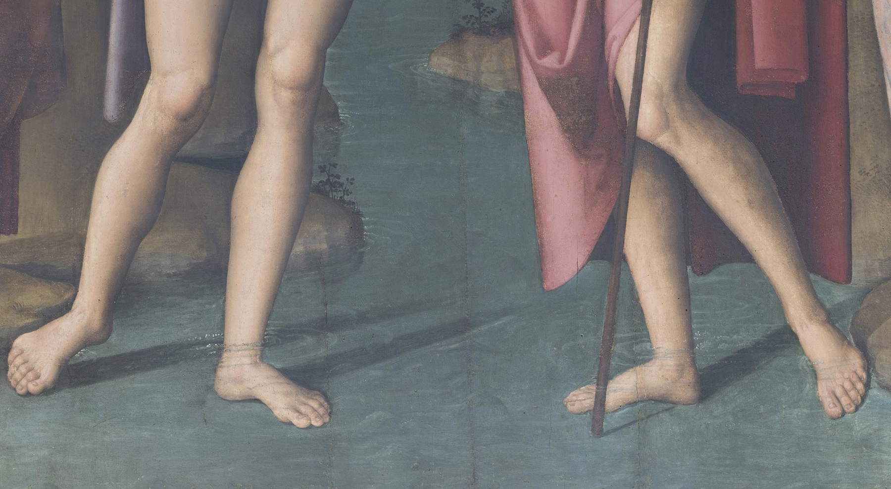 Die Füße im Wasser Die Füße im Wasser
