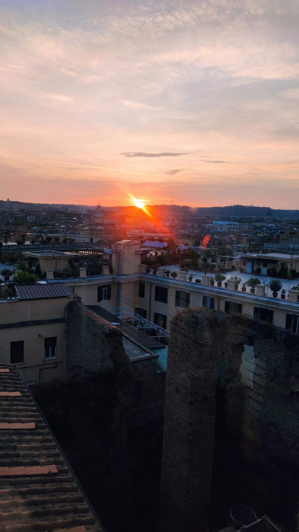 The landscape from the Scuderie del Quirinale. Photo: Silvia De Felice