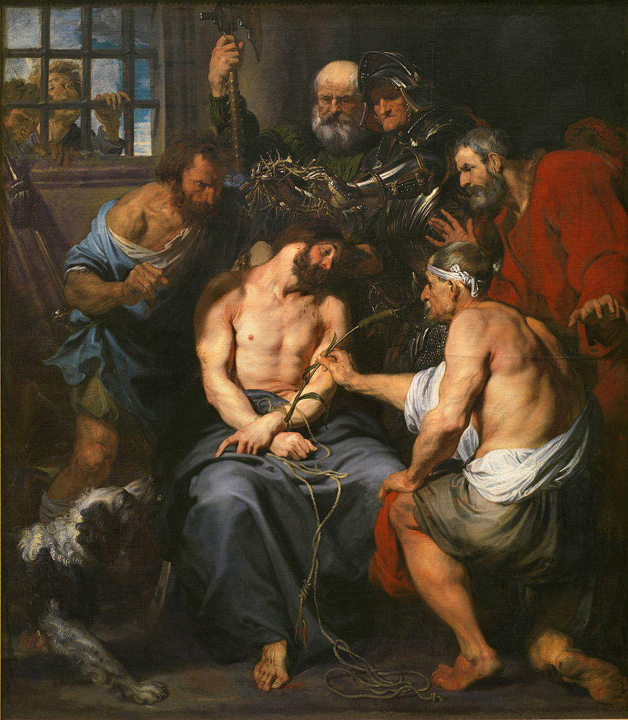 5. Anton van Dyck, Christus verspottet (Madrid, Prado) 5. Anton van Dyck, Christus verspottet (Madrid, Prado)