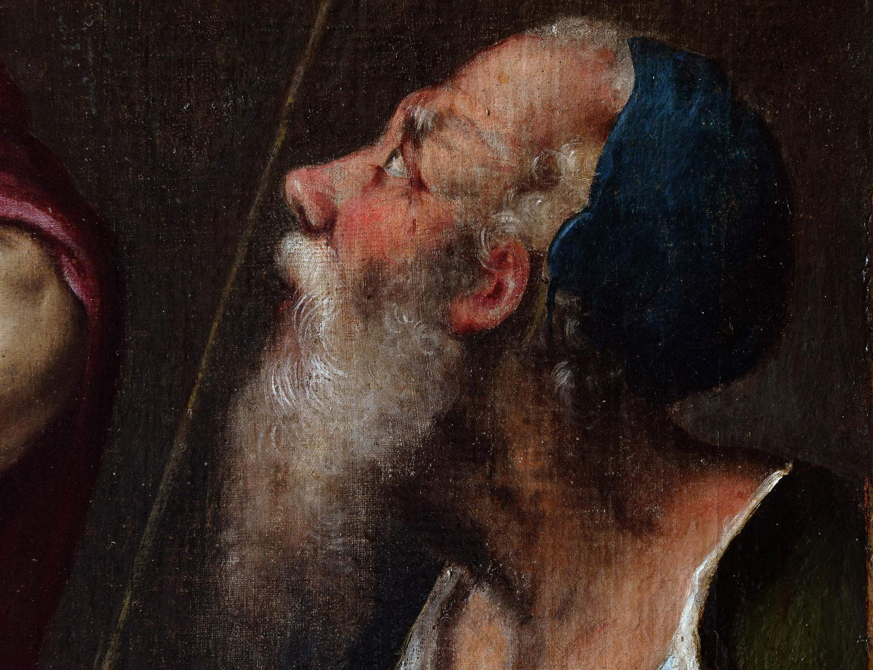13. Tizian, Christus verspottet, Detail 13. Tizian, Christus verspottet, Detail